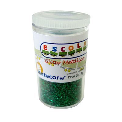 Kit Escolar Glitter com 12 Unidades
