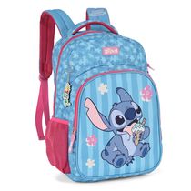 Mochila Infantil Feminina 3 divisórias Stitch - Luxcel