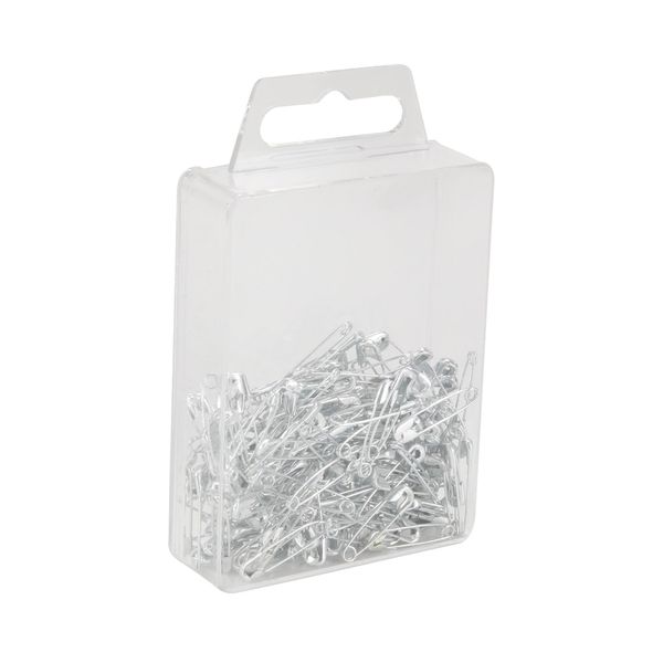 Alfinete de Segurança Nº000 com 200 Unidades Prata Alfinete de Segurança Nº000 com 200 Unidades Prata