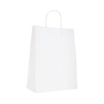 Sacola Kraft Le 34x26x11cm Branca