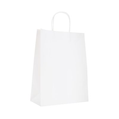 Sacola Kraft Le 34x26x11cm Branca