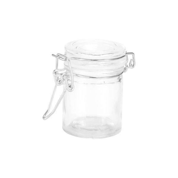 Pote de Vidro com Fecho Hermético Le 45ml com 6 Unidades