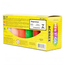 Meu Primeiro Giz De Cera - 12 Cores - Acrilex -