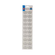Adesivo Strass Le Coroa 20x30mm com 20 Unidades - Item Sortido