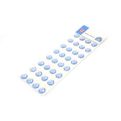Adesivo Strass 20mm com 32 Unidades - Item Sortido