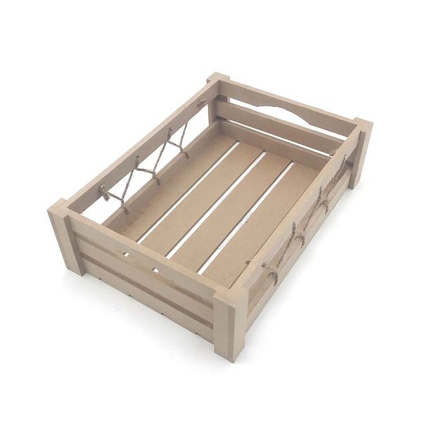 Caixote Mdf Corda 35x25x10cm