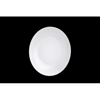 Prato Fundo Jacqueline em Porcelana Branca 21 cm Tramontina
