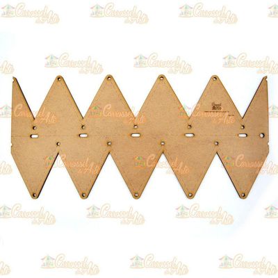 Régua Para Barrado Duplo Triangulo G