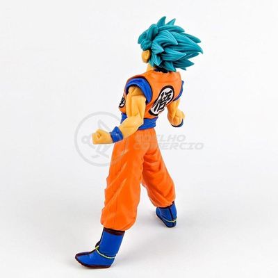 Boneco Goku Super Sayajin Blue Dragonball Z Super - 18Cm