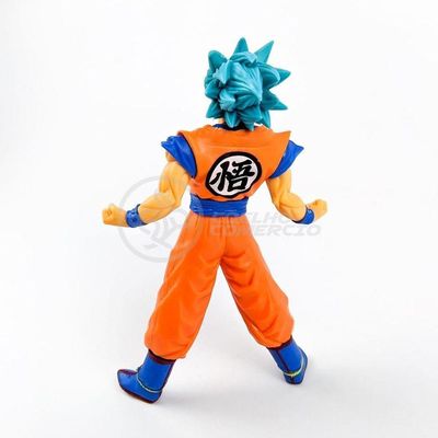 Boneco Goku Super Sayajin Blue Dragonball Z Super - 18Cm