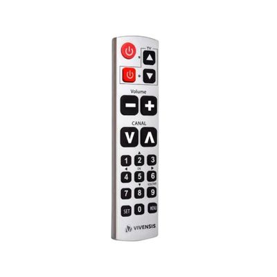 Controle Remoto Inteligente Senior Vx10 Prata Vivensis