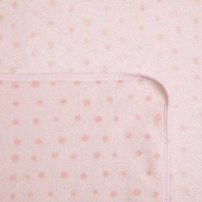 Cobertor Bebê Microfibra Coelhinha Rosa 1,10CmX90Cm Papi