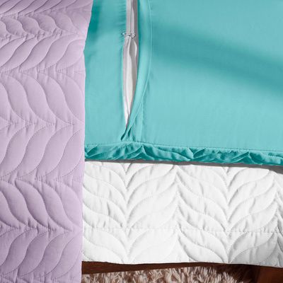 Porta Travesseiro Avulso 70cm x 50cm Com Debrum 1 Peça Paris Matelado  Percal 150 Fios 100% Algodão - Verde Tiffany