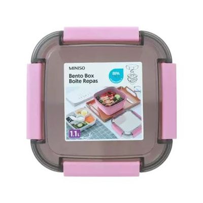 Kit Saladeira com 2 Níveis e Talher 1,1 Litro - Rosa