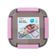 Kit Saladeira com 2 Níveis e Talher 1,1 Litro - Rosa