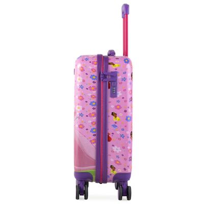 Mala de Bordo 10 Kg ABS 4 Rodas Princesas Disney Rosa PP / Rosa
