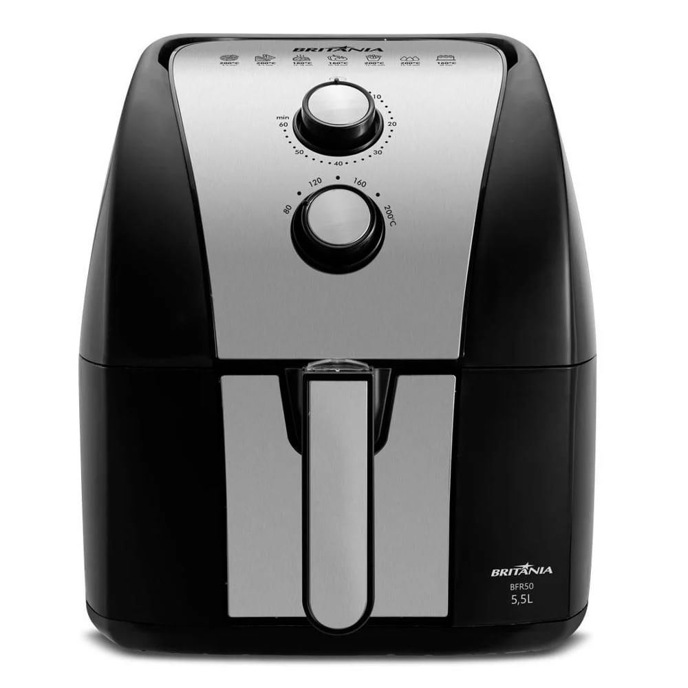 Fritadeira Air Fryer Britânia BFR51 5,5L 220V - Le Biscuit.