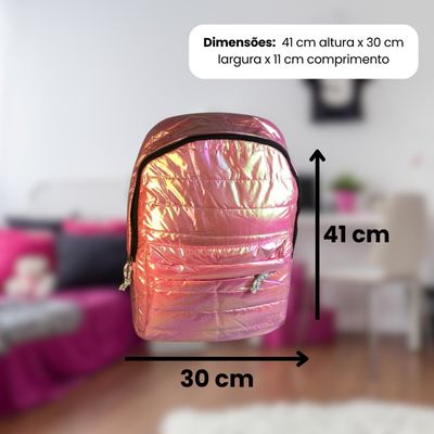 Mochila Holográfica Metalizada  - Sortida