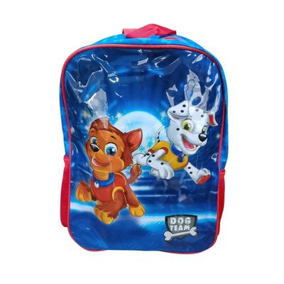 Mochila Infantil de Costa Cachorro Herói - Sortida
