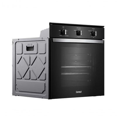Forno Elétrico De Embutir Consul 84L Preto 110V