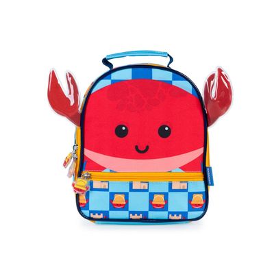 Lancheira Infantil Masculina Pets Caranguejo Azul U / Azul