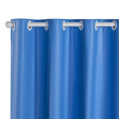Cortina Blackout PVC 2,20m x 1,30m 100% Policloreto de Vinila - Azul