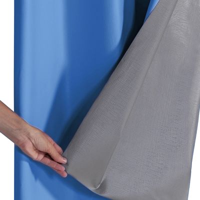 Cortina Blackout PVC 2,20m x 1,30m 100% Policloreto de Vinila - Azul