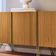 Aparador Buffet Bar Para Sala 04 Portas 220 cm Santiago B01 Off White Cinamomo - Lyam