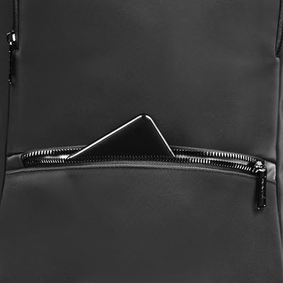 Mochila Feminina Executiva Média para Notebook Donna Preta M / Preto
