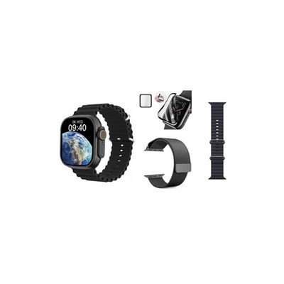 Relogio Inteligente 4 Pulseiras X8 ultra  49mm