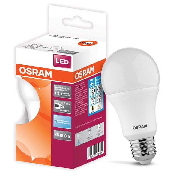 Lâmpada Led 10,5W Osram CLA90 Branca Bivolt Bivolt Lâmpada Led 10,5W Osram CLA90 Branca Bivolt Bivolt