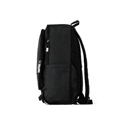 Mochila Masculina Executiva Para Notebook City Block Preta U / Preto