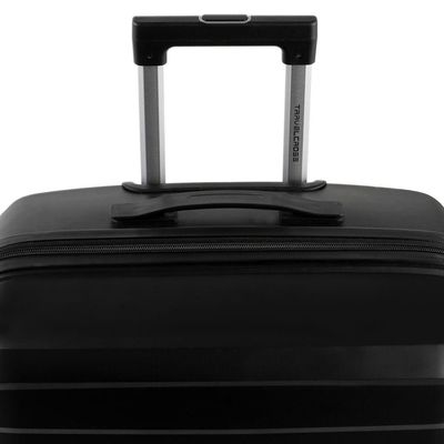 Mala Grande 32 Kg Polipropileno 4 Rodas Rover Preta G / Preto