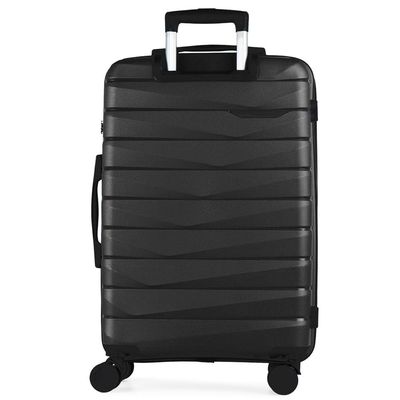 Mala de Viagem 32 kg Polipropileno 4 Rodas Route Preta G / Preto