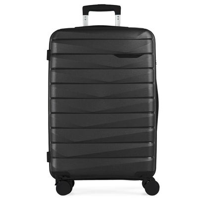 Mala de Viagem 32 kg Polipropileno 4 Rodas Route Preta G / Preto