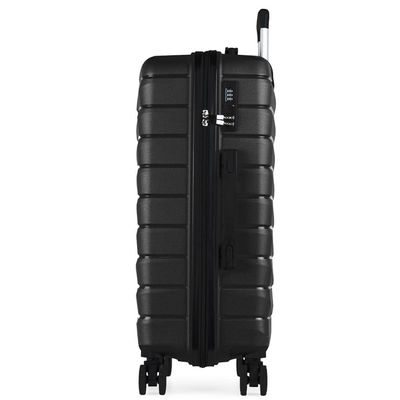 Mala de Viagem 32 kg Polipropileno 4 Rodas Route Preta G / Preto