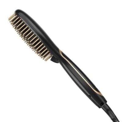 Escova Alisadora Gama Gold Ion Mini Preto Bivolt