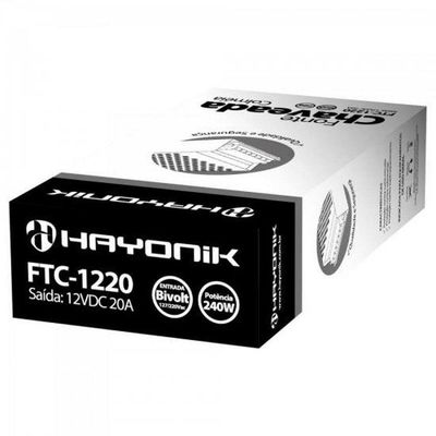 Fonte Colmeia Hayonik 12v 20a 240w Bivolt