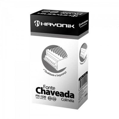 Fonte Colmeia Hayonik 12v 20a 240w Bivolt