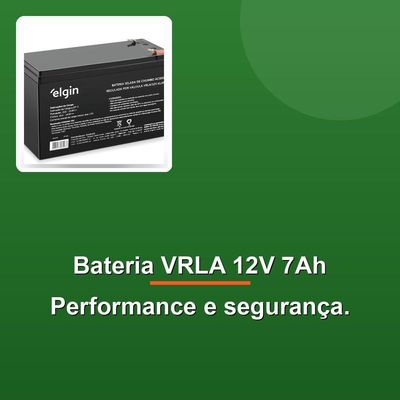 Bateria Selada De Chumbo Vrla 12v 7ah Terminal F1