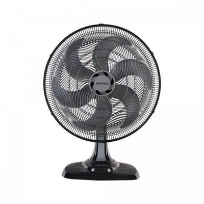 Ventilador De Mesa Ventisol Turbo 6 50cm Preto 220v