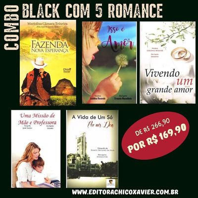 Combo Black Com 5 Romances