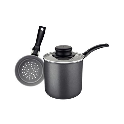 Cuscuzeira 10 Cm Alumínio Antiaderente Chumbo Tramontina