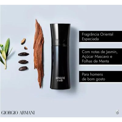 Giorgio Armani Code Homme Edt | Masculino 125 Ml