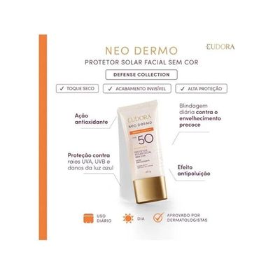 Combo Tratamento Facial Protetor Solar 50p Creme Anti-sinais Sabonete Anti Acne