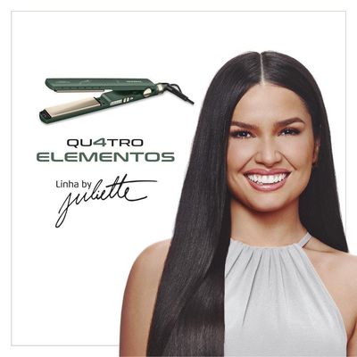 Prancha Alisadora Juliette Mondial P-JU-02 Verde Bivolt