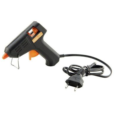 Kit Pistola Cola Quente Fina Pequena 10w + Bastão Fino 1kg Brw