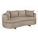 Sofa 4 Lugares Linho M-204 2m Living Estofados Martins Linho Bege Mesclado