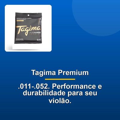 Encordoamento Violão .011-.052 Tagima Premium