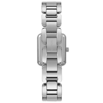 Relógio Technos Feminino Ref: 2015ces/1k Bracelete Retangular Prateado